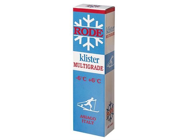 Rode Multigrade Klister Supert klister for grovkornet/fuktig snø 